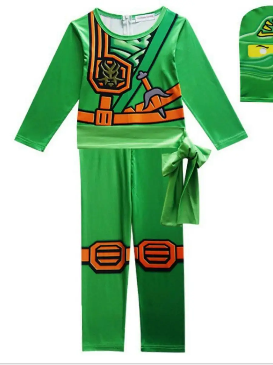   مجموعة ملابس Ninja Adow Costume Enn Outfit Sword ملابس أداء للأولاد ملابس أنيمي Sle قطنية تقليدية صينية...
