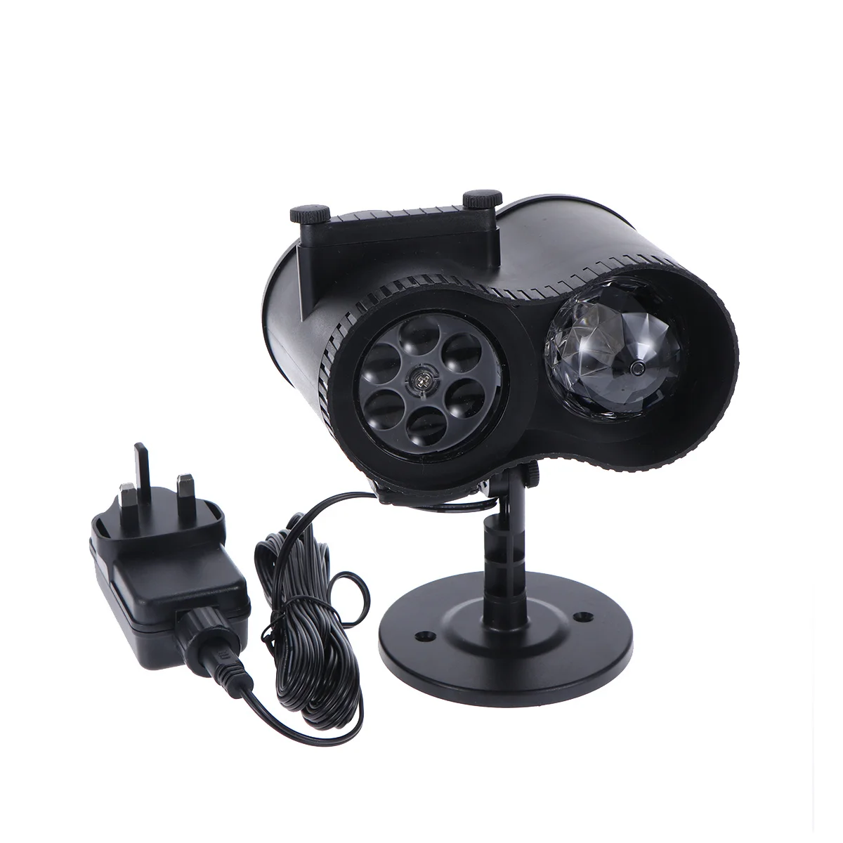 تأثيرات مصباح إسقاط الحديقة عدسة 6 فتحات مقاومة للماء LED لعيد الميلاد والهالوين ضوء جهاز عرض للأماكن الخارجية والداخلية