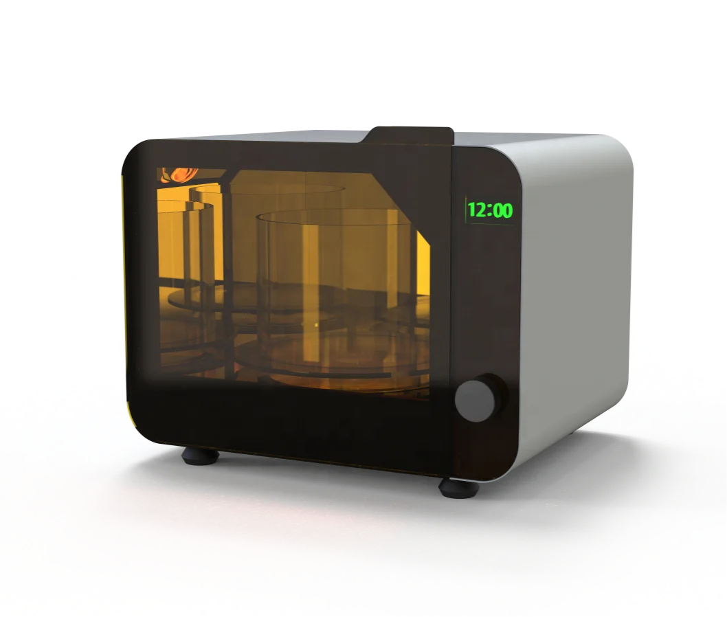 

Large UV Curing Chamber for 3D Resin – 330×275×236mm Interior, Cooling System & Turntable
