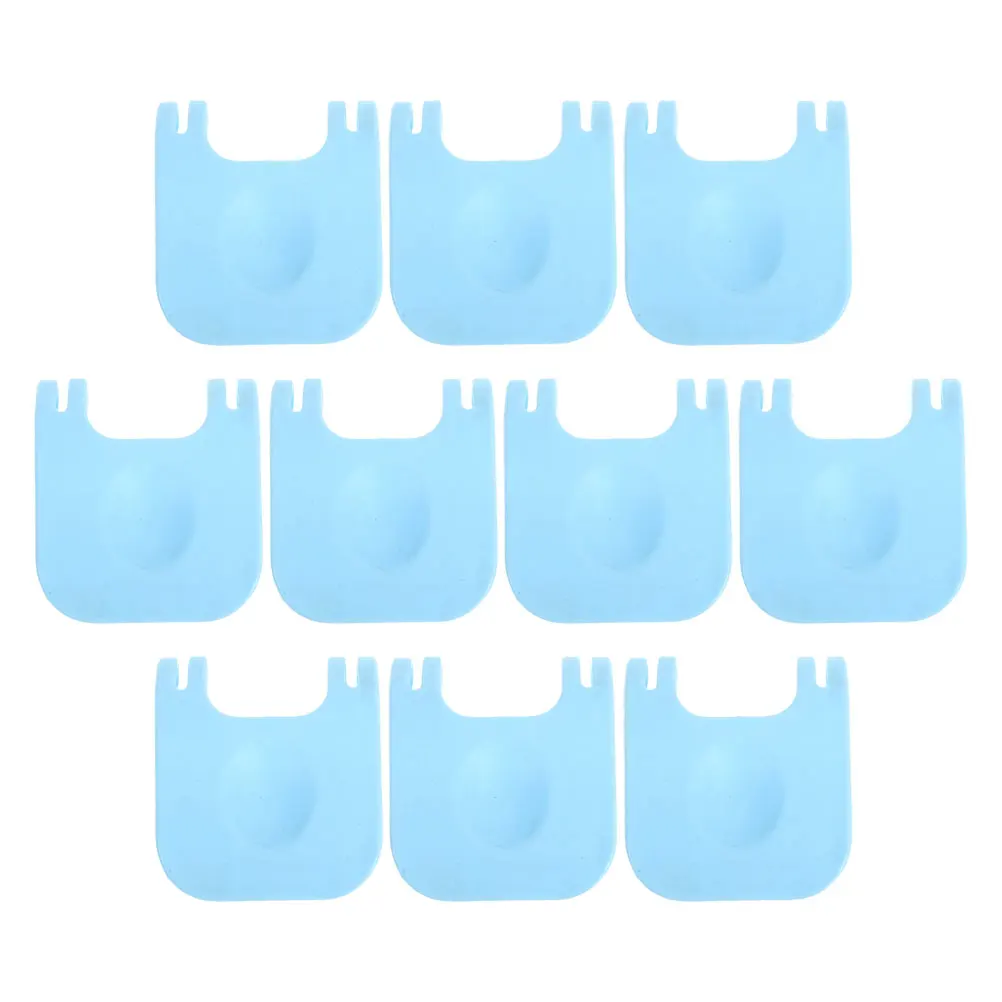 

10pcs Fixing Edge Buckle Clips PP Plastic Clamps for Rabbit Chicken Bird Reptile Wire Cages Small Animal Cage Accessories Crate