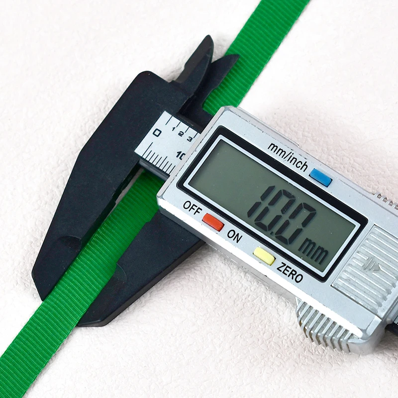 45 Meter buntes Band, 0,5 mm dickes Nylon-Gurtband, 10–20 mm, Taschengurt, Meterware, Kleidungsstück, Dekorband, DIY-Nähzubehör – Detail 8