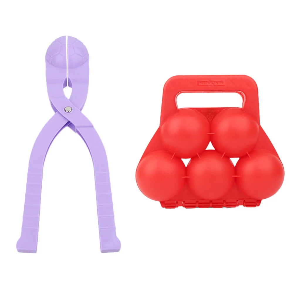 قطعتان من كماشة احترافية سهلة الإمساك من أجل قنابل حمام الطين الرملي المثالية للعب الشتوي في الهواء الطلق #3