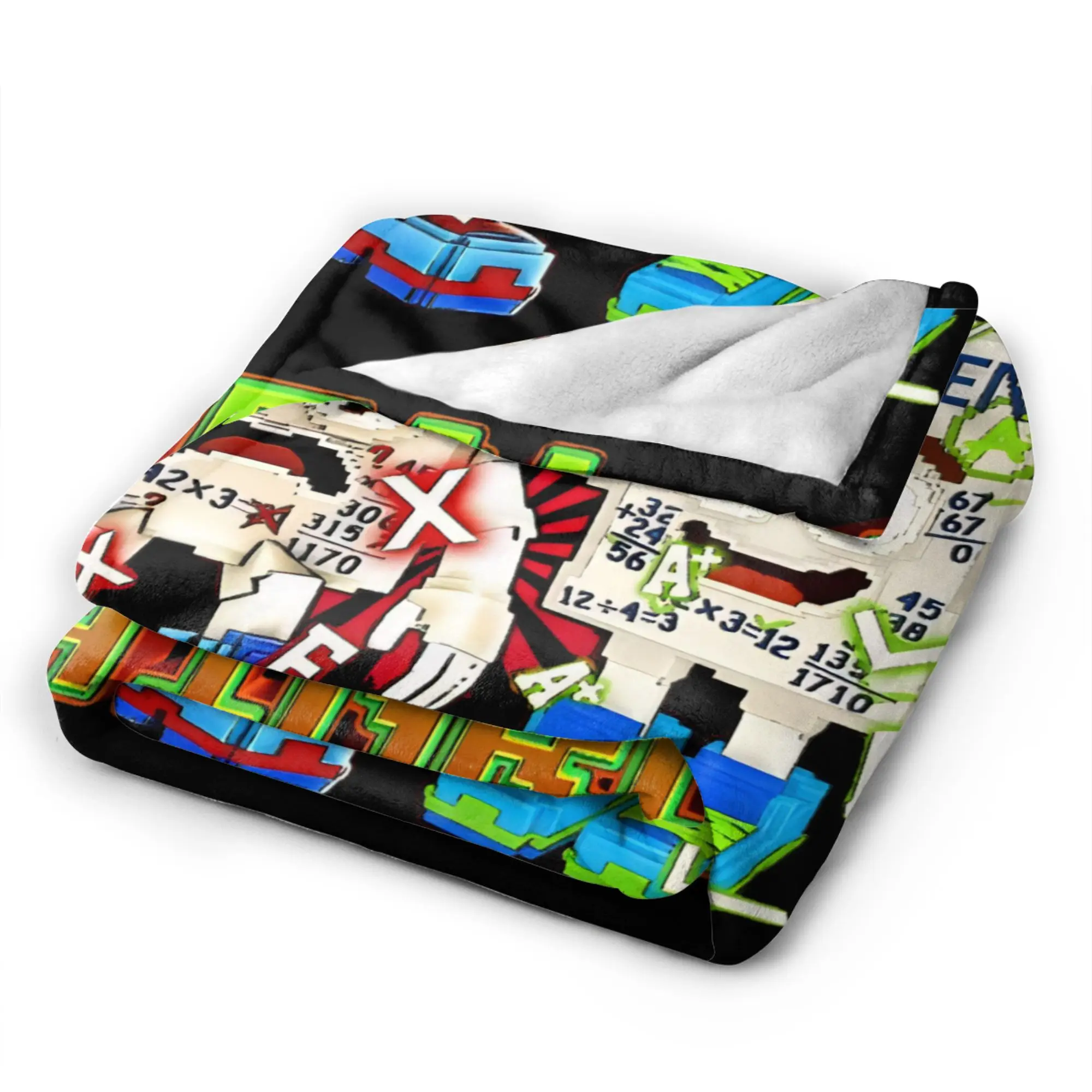 Bruh Yess Noo My Examen Brainrot سرقة بطانيات Brainrot الصوف متعددة الوظائف سوبر لينة رمي بطانية للمفارش السرير