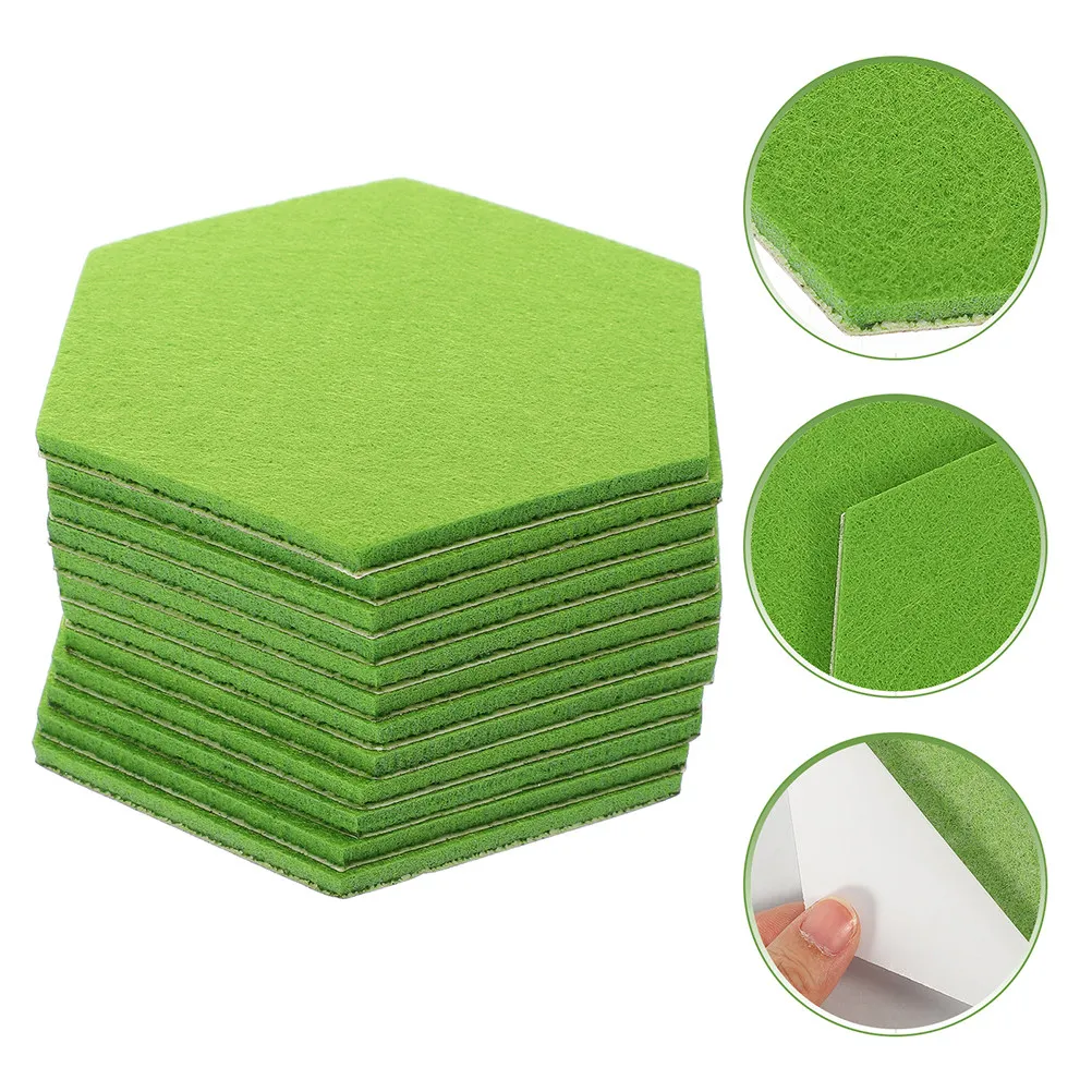 24pcs-decorative-felt-wall-tiles-hexagon-bulletin-board-for-message-display-photo-memo-reminder-announcement-office-home