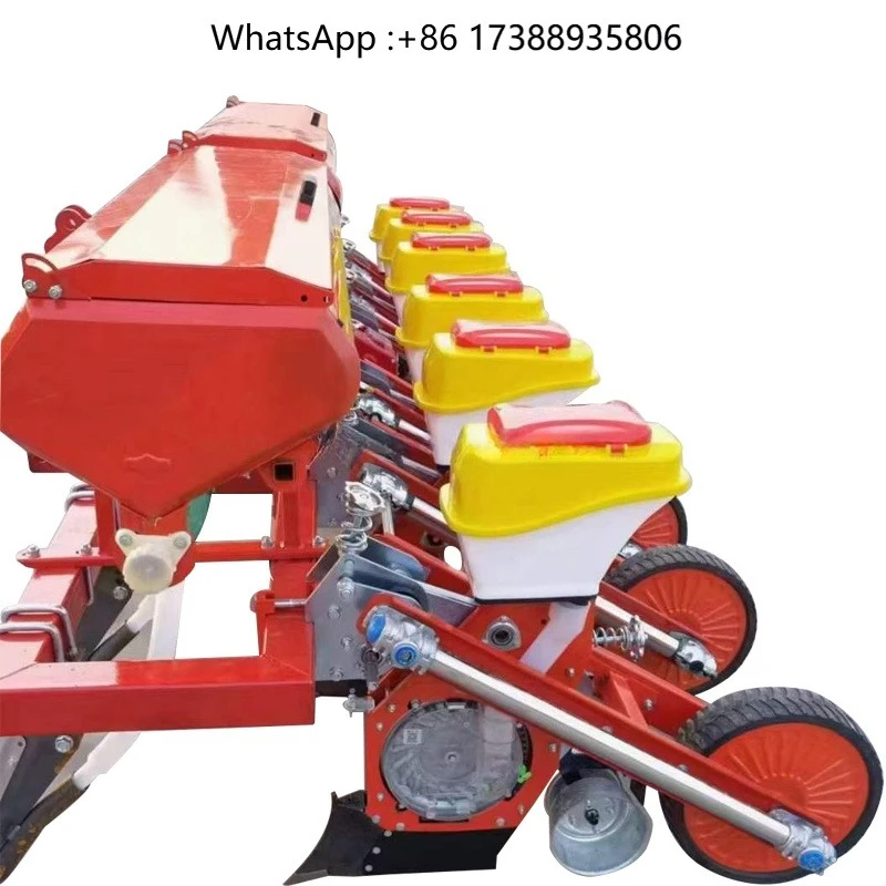 China Hot Sell New Small Farm Good Price Pneumatic Precise Corn Seed Tractor Mounted Corn Vacuum Planter
