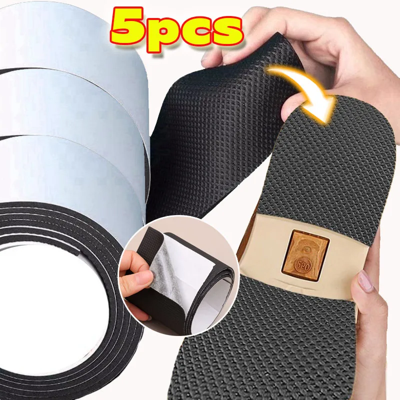 Non-Slip Shoes Stickers No-adhesive High Heel Sticker 100cm Anti-Slip Heel Sole Protectors Long Lasting Shoes Care Pads Cushion