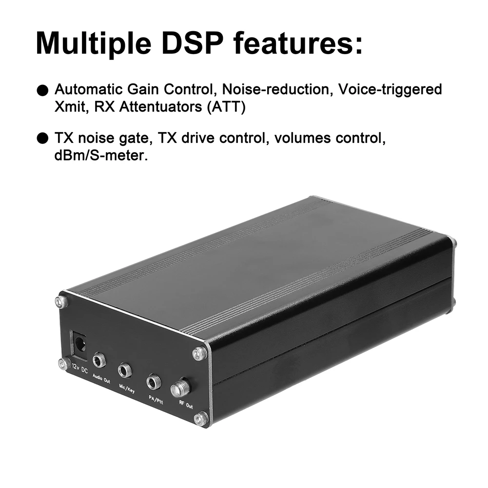 USDX 6 Band SDR Transceivers 80M 40M 20 17M 15M 10M USDR HF QRP SSB SDR Transceivers Radio System-EU Plug