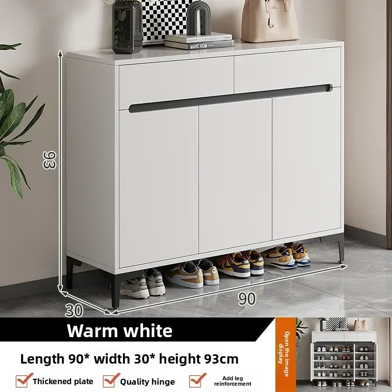 Durable Shoe Cabinet Storage Storage Belt Pumping Large Capacity Rack Multi-functional Corridor Entrance Dust Cabinet Shoe Rack