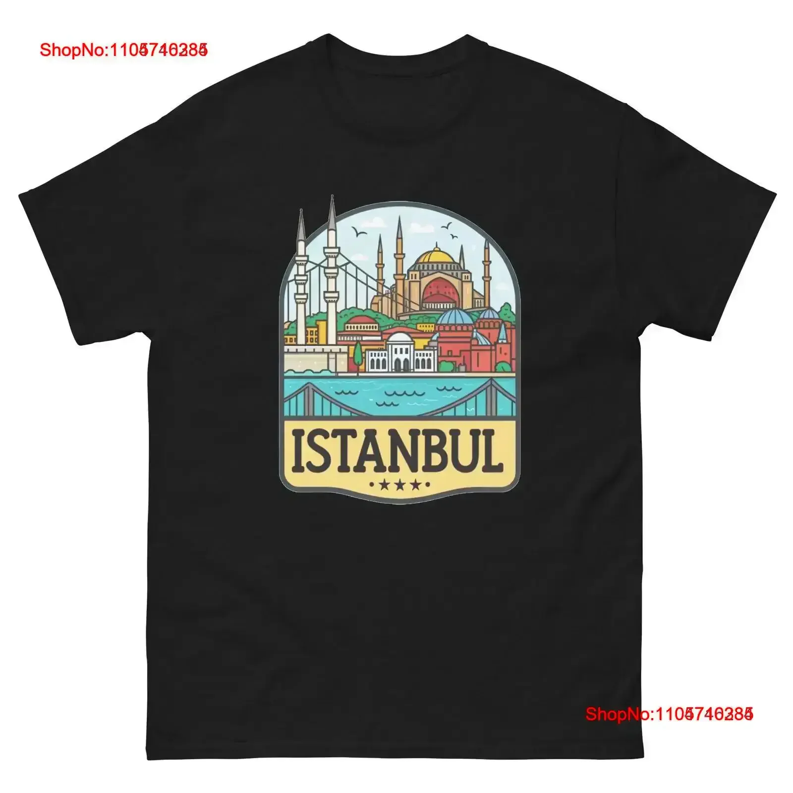 Istanbul World Travel Urban Area City T Shirt vintage Washed streetwear Comfortable Slightly homme fashion Breathable graphic
