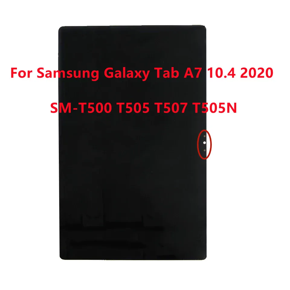 New For Samsung Galaxy Tab A7 10.4 2020 SM-T500 T505 T507 T505N LCD Display Touch Screen Digitizer Sensor Assembly 100% Tested