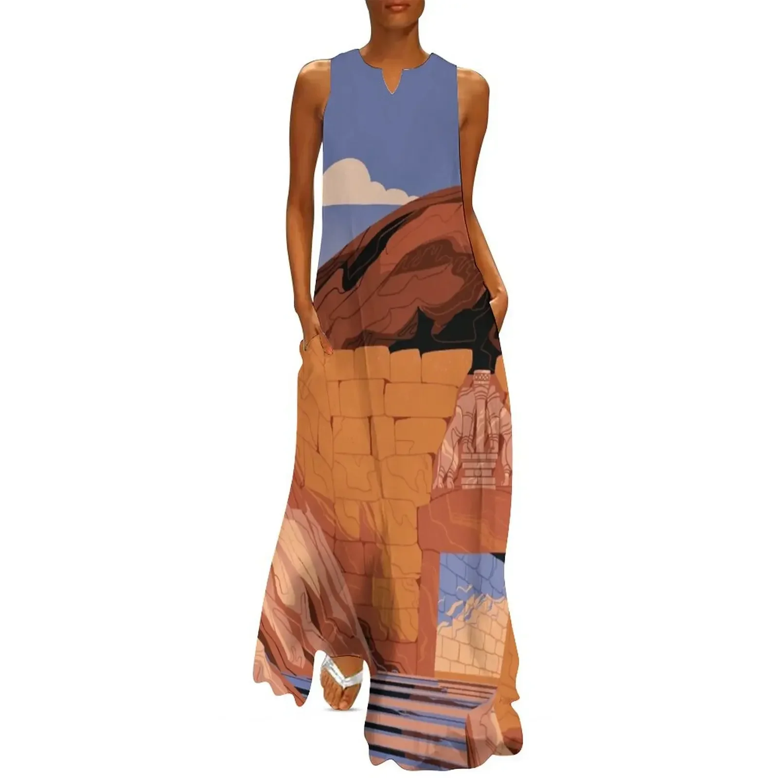 

Mycenae Lion Gate Long Dress evening dresses ladies dress summer women's evening dresses 2025 dress for women