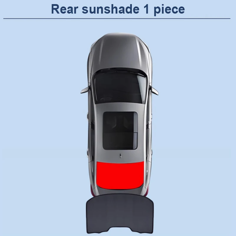 Sun Shades For MG MG4 EV MULAN EH32 2022-2025 Sunshades Magnetic Privacy Protection Visor Curtains Windows Auto Accessories image 3