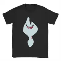 Camisetas Adventure Time para hombres Marceline the vampire queen, Camiseta de algodón fresca, Camiseta de manga corta con cuello redondo, ropa de talla grande