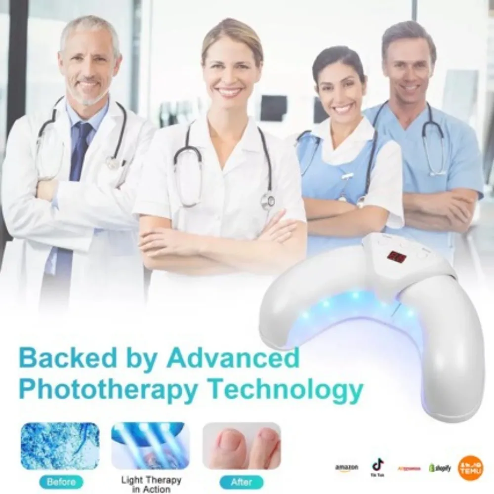 Nail Fungus Laser Treatment Device Repair Toenail Fingernail Fungus Treat Onychomycosis Therapy Cure Machine Effectively Remove