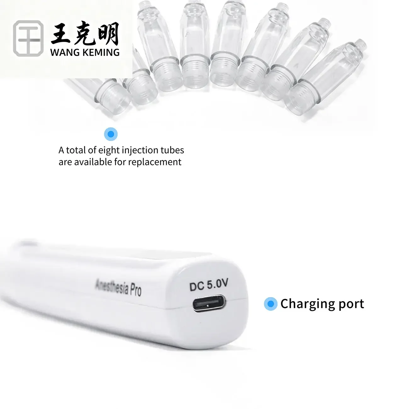 Electric Wireless Local anest hesia Pen den tal anest hesia Injector Painless With LCD Display den tistry Tool Kit for den tal C