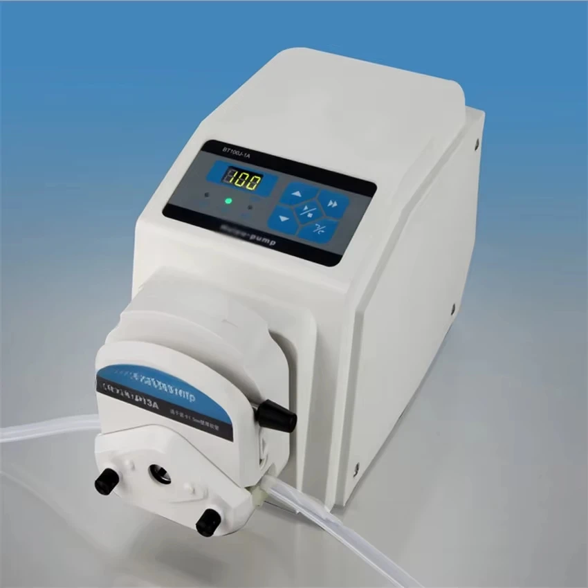 BT100J-1A Laboratory High Accuracy Precision, High Flow Rate BT100J/YZ15 Peristaltic Pump 90-260V 50/60Hz 30W 380ml/min Hot Sale