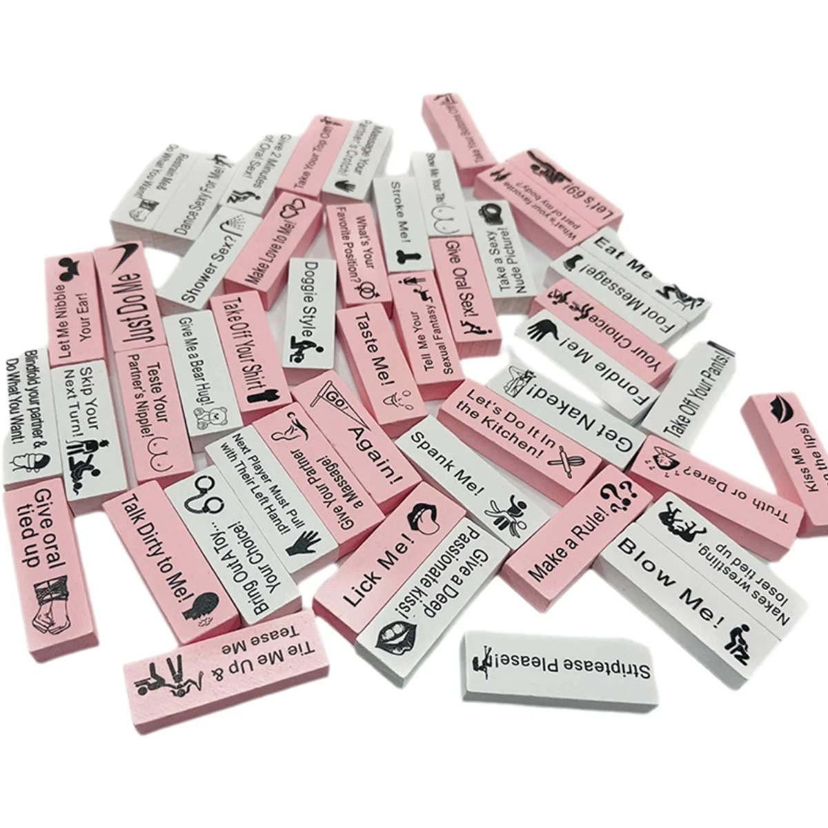 48 قطعة لعبة الالعاب العملاقة الجنسية للبالغين الجنس لعب خشبية كتلة برج لعبة الأزواج عيد الحب برج تراجع التراص ألعاب SM المنتج