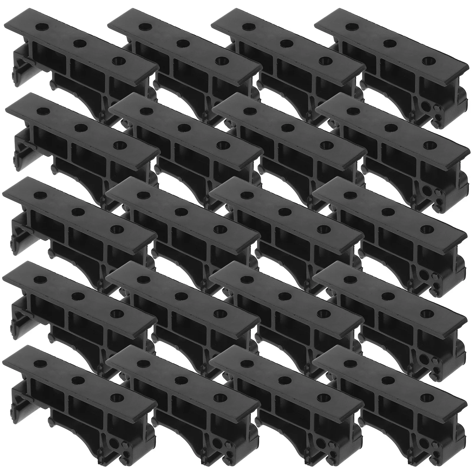 

1Set Din Rail Pcb Mounting Brackets Circuit Board Carrier Clip Durable Electrical Bracket Reliable Fastening Mounting Brackets