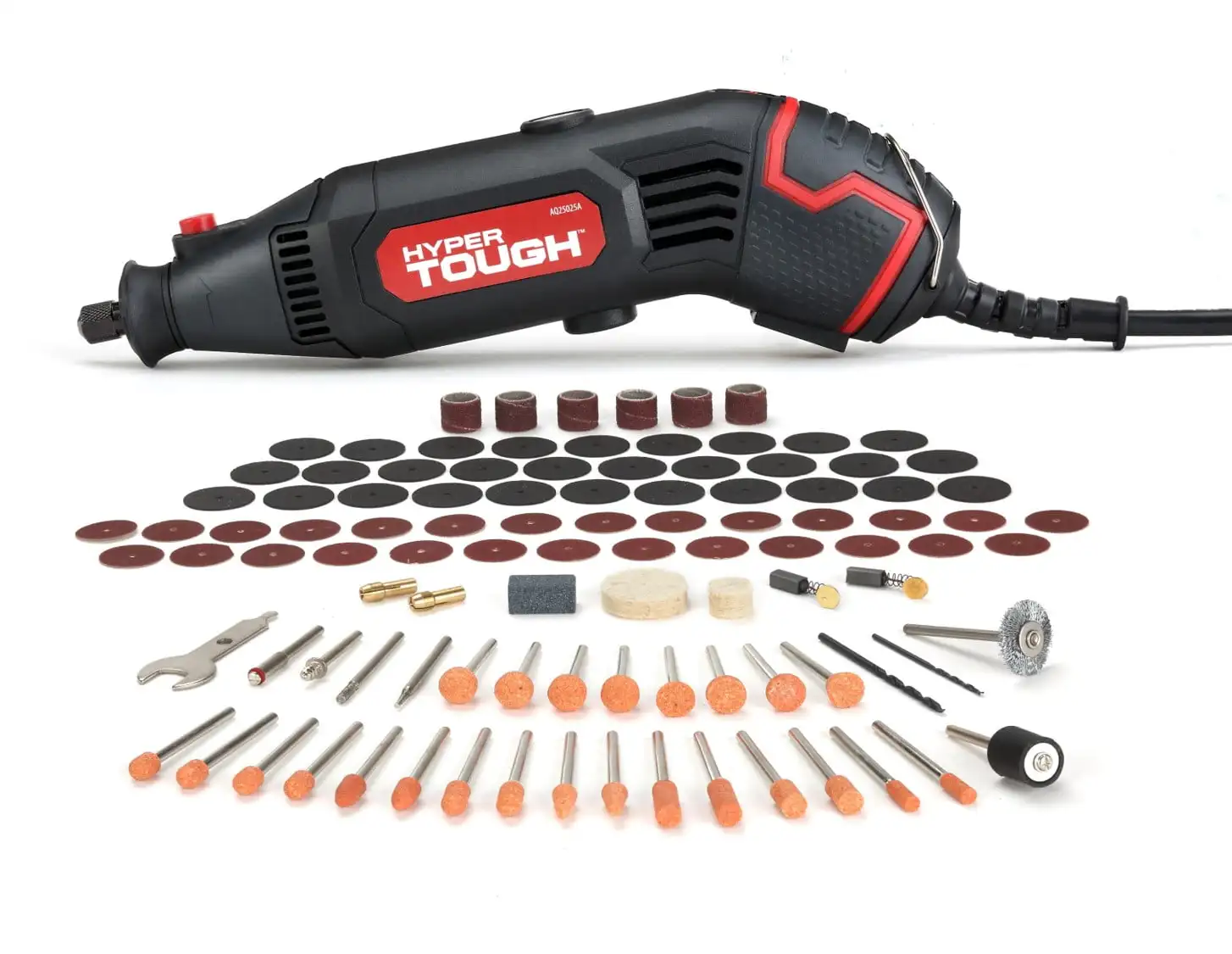 

1.5 Amp Corded Rotary Tool, Variable Speed with 105 Rotary Accessories & Storage Case, 120 Volts Power Tools