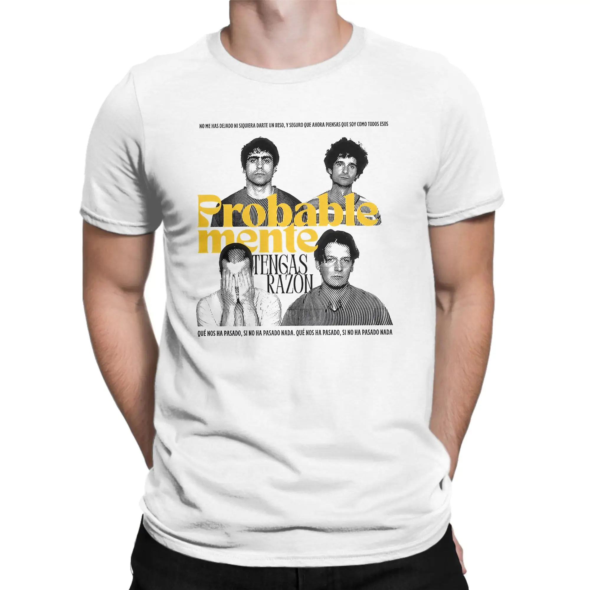 Graphic Printed You're Probably Right - Carolina Durante  T Shirt for Men Women  100% Cotton T-shirts Short Sleeve Tops