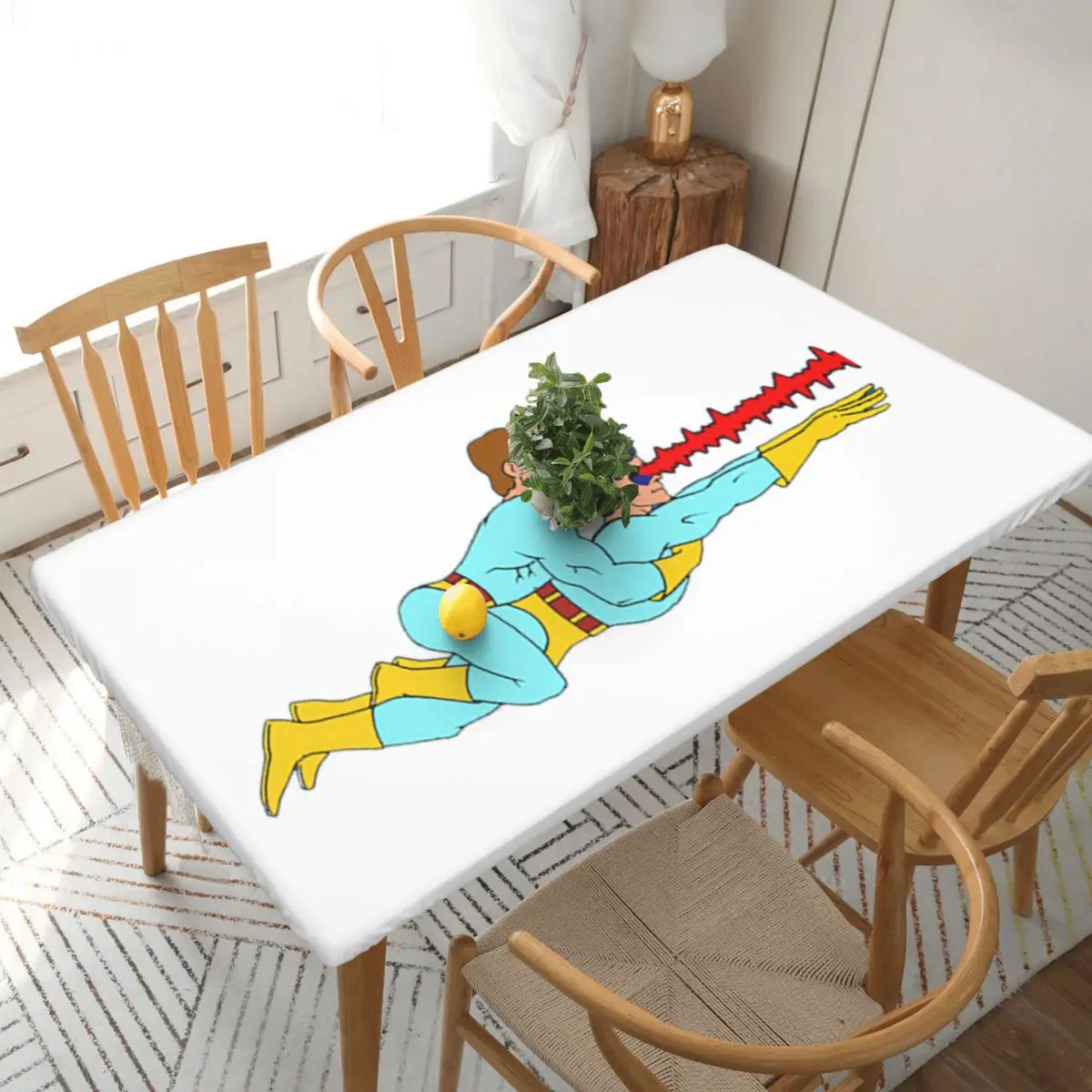Ambiguously Gay Duo Customized Rectangular Tablecloth Waterproof Table Cover for Dining Events Table Cloth