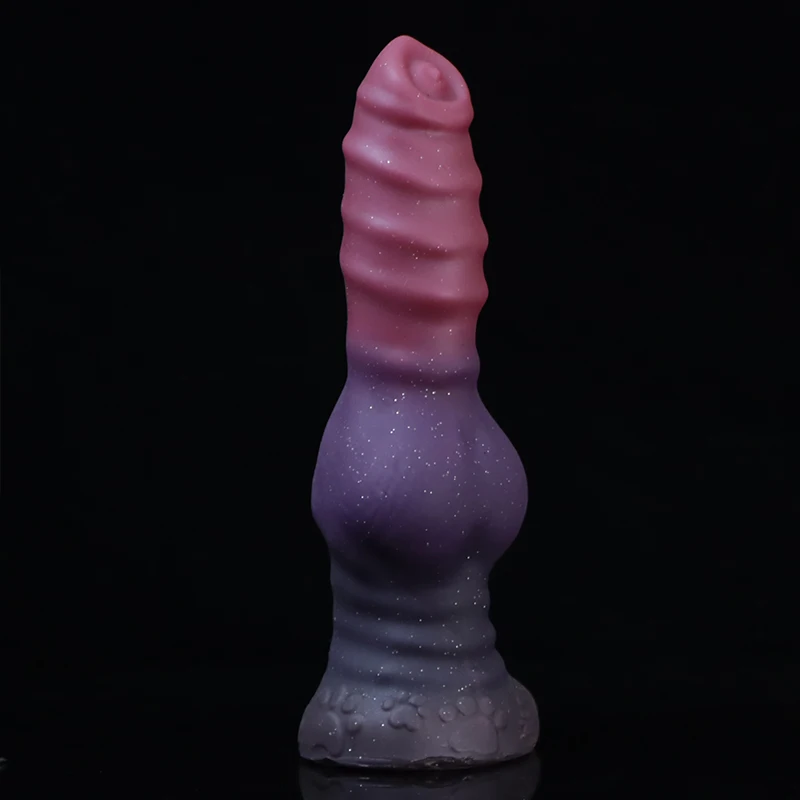 2023 Thick Kont Dog Dildo Soft Silicone Penis Suction Cup Big Sexy Dick Phallus Adult Sex Shop Toy for Women Female Anal Toys 18