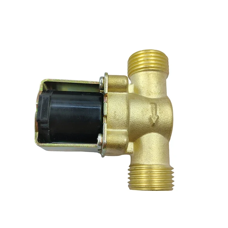

Electric Solenoid Valve DC12V24V AC 220V 1/2' 3/4' Male Thread Normally Closed Brass Water Control DN20 for HVAC Systems