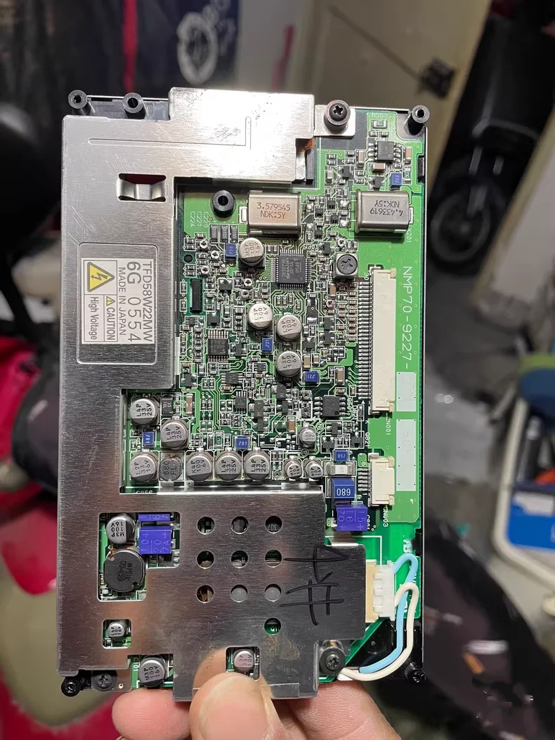 

5,8-дюймовый ЖК-экран TFD58W22MW, стандартный тест, показывает обычный