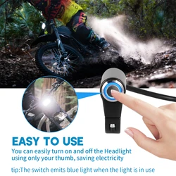 For Talaria Sting R MX4 Blue LED Light Headlight Switch Plug N Play Electric Off Road Bike Head Light Lamp Plug Save Battery