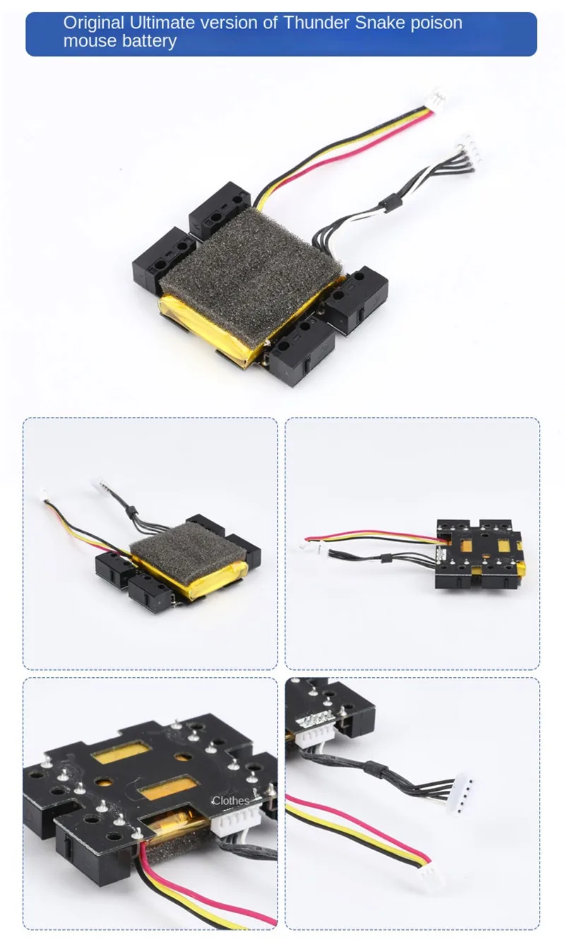 Für Viper Ultimate Edition Maus Shell Batterie Motherboard Empfänger Roller Kabel Kleine Seite Taste Lade Bord Teile – Detail 6