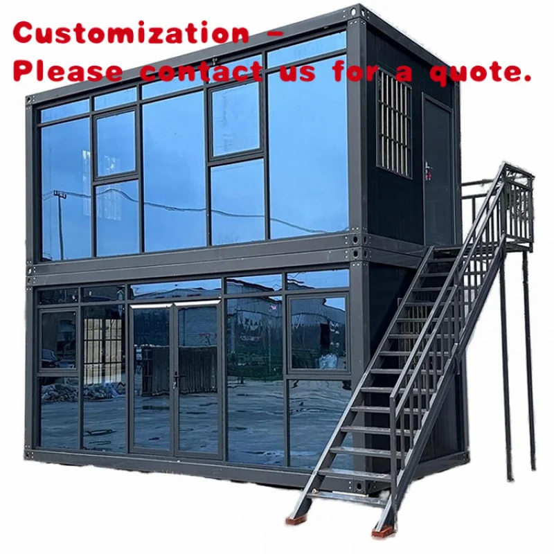 

Custom.Tiny House Сборная стальная сэндвич-панель Съемный контейнерный дом Современный уличный перерабатываемый многофункциональный