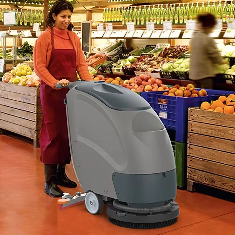 آلة تنظيف البلاط المدارية ذات الفرشاة الواحدة الأوتوماتيكية لمستودع M10 Shop