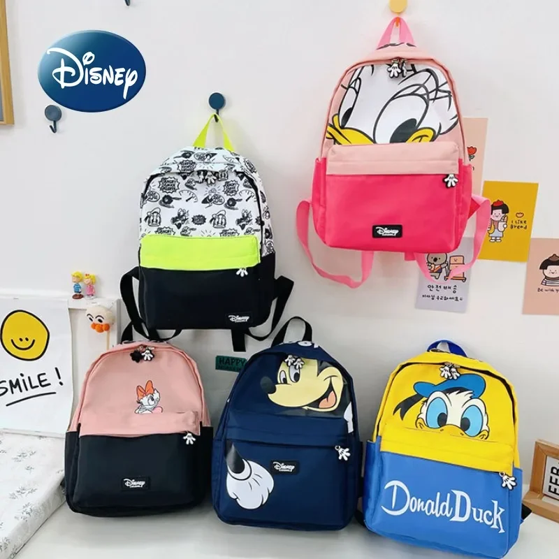 

Disney Mickey Minnie New Children's Schoolbag Cartoon Children's Backpack Fashion Trend Boys and Girls Schoolbag High Quality