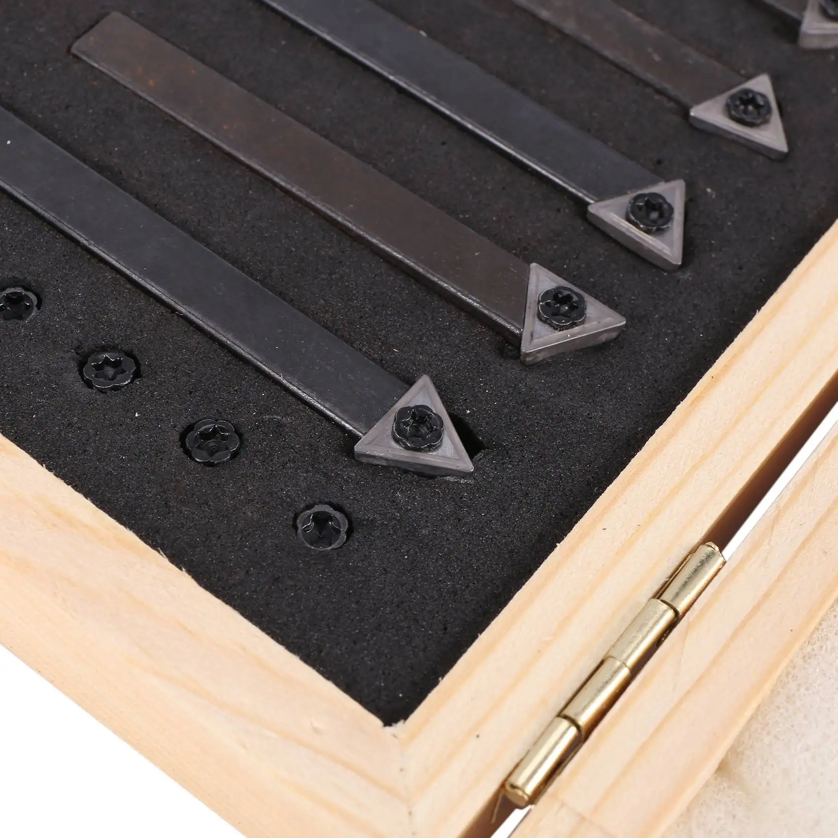 N84r 1/4 Polegada mini torno de carboneto indexável ferramenta titular torno bit conjunto com inserções de carboneto tcmt090204, 5 peças