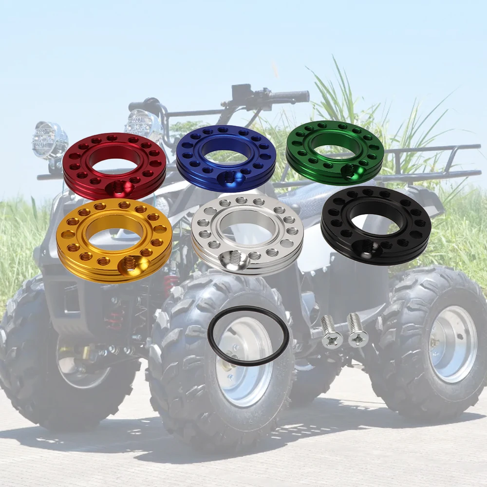 28mm Carburetor Spacer Adapater Intake Manifold Spinner Plate For 50cc-125cc Sunl Taotao NST Roketa ATV Monkey Dax Moto Parts