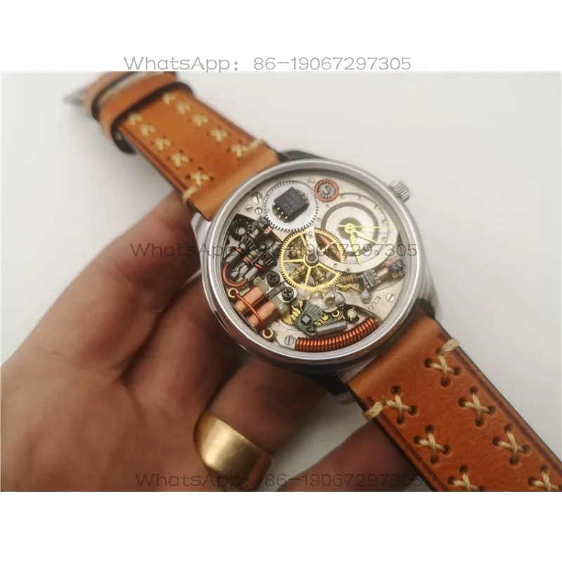 Picture 5: Handmade Original Electronic Original Modified Technology Watch Industrial Gear Quartz Watch