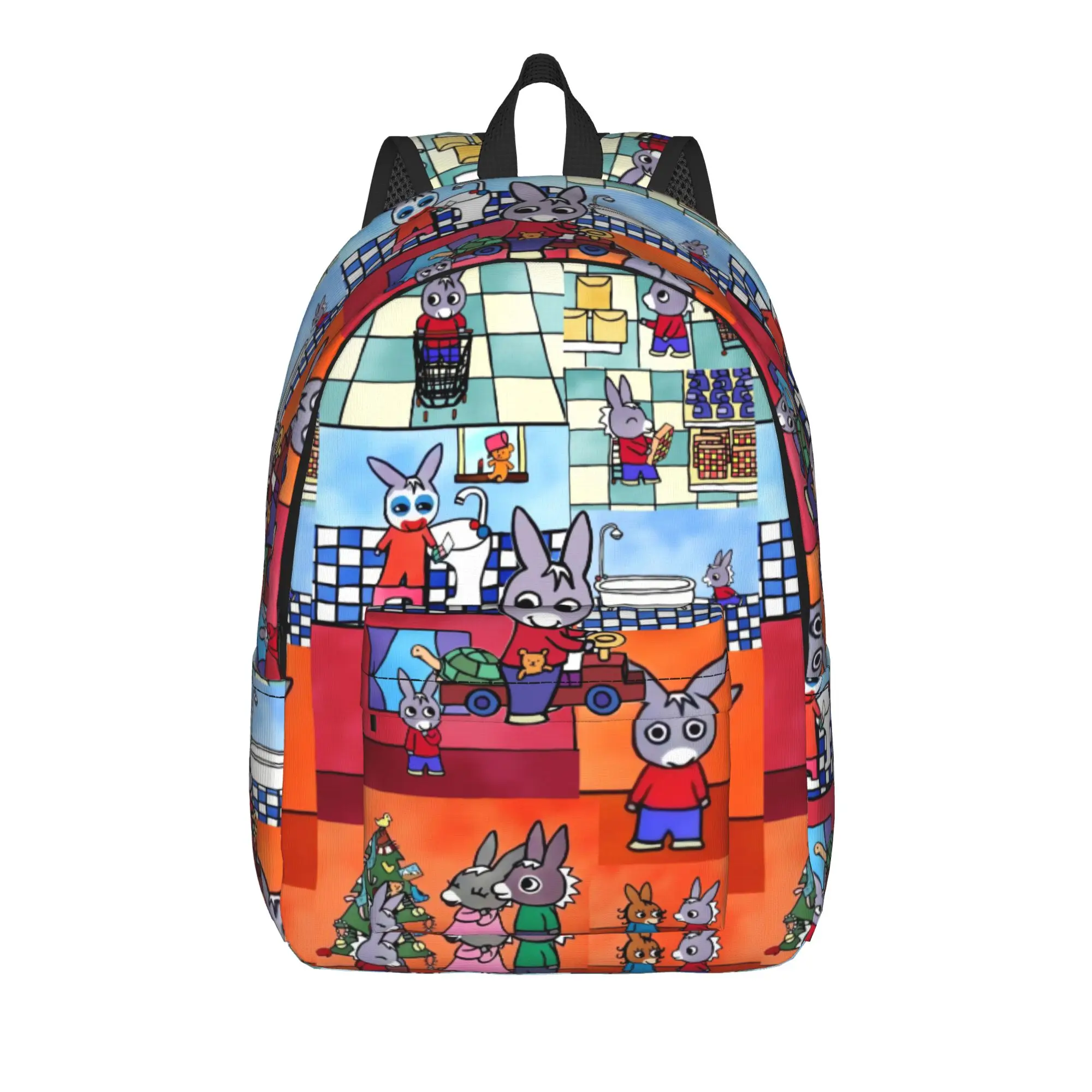 Happy Trotro Backpack Youth  Lightweight Backpacks Polyester Kawaii High School Bags Trekking Colorful Rucksack
