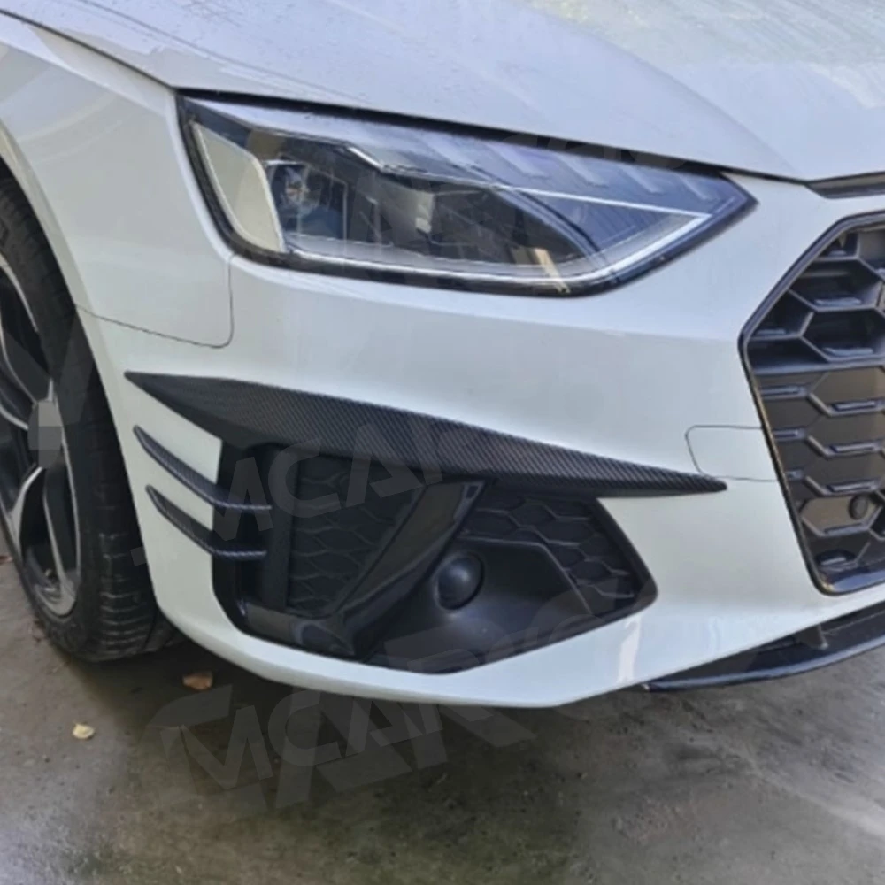 

Накладка на капот JMCARCOOL для Audi A4 S4 2020-2024 (для моделей без стандартных передних противотуманных фар), дефлекторы противотуманных фар, накладки на воздухозаборники
