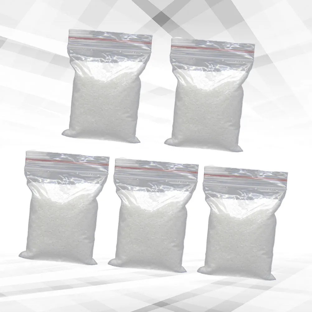 

5Packs 80G White Beauty Sand for Fish Tank Aquarium Sand Decoration Home Garden Vase Terrarium Wedding Centerpiece