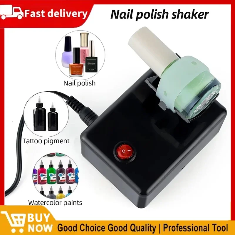 

Электрический шейкер для лака для ногтей, чернила для татуировки, миксер для встряхивания пигмента, лак для ногтей, УФ-гель, краска, жидкая бутылка, машина против выстрескивания