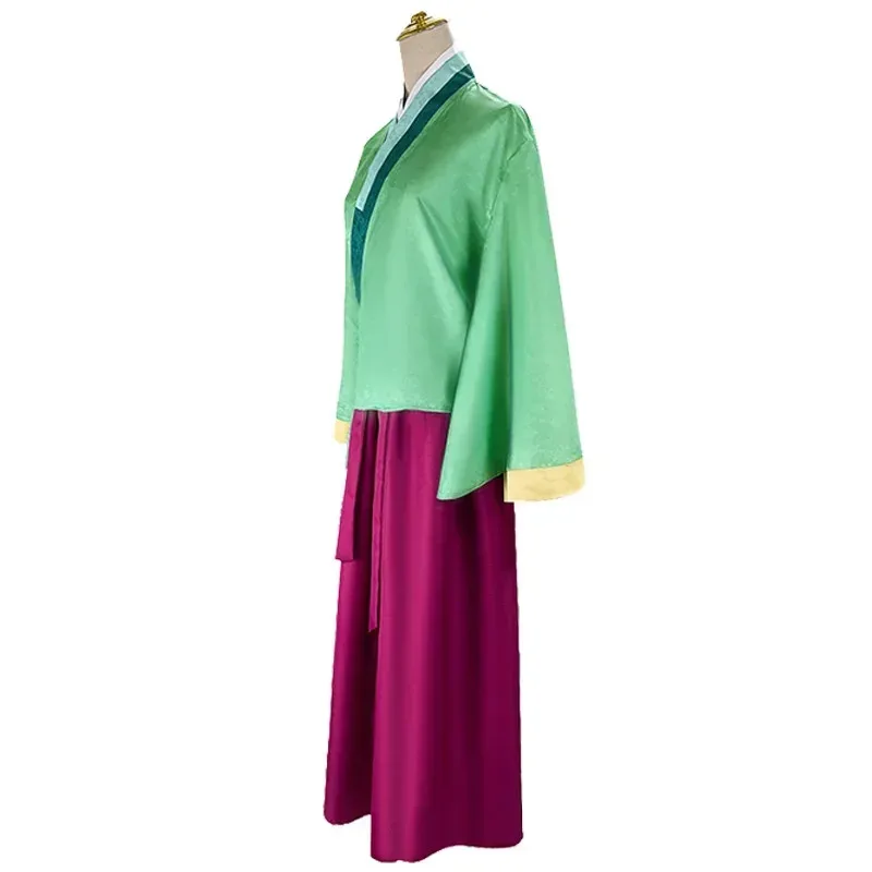 

Новинка 2024 года, аниме Maomao, дневники аптека, карнавальный костюм, топы, юбка, парик, полный комплект, Хэллоуин, карнавал, вечеринка, Cos ☆ wrl ☆