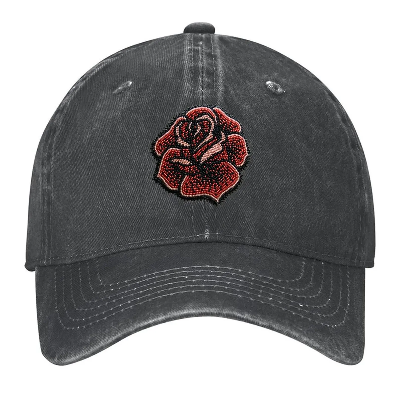 

Beaded Rose Baseball Cap Luxury Cap fun hats New In Hat Golf Baseball Men Women's
