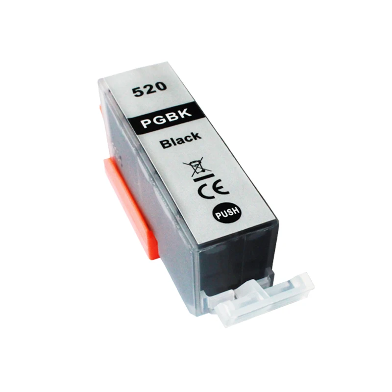 5x PRINTER INK CARTRIDGE for COMPATIBLE CANON 520 521 PIXMA MP540 MP550 MP560 MP620 MP630 MX870 PGI520 CLI521