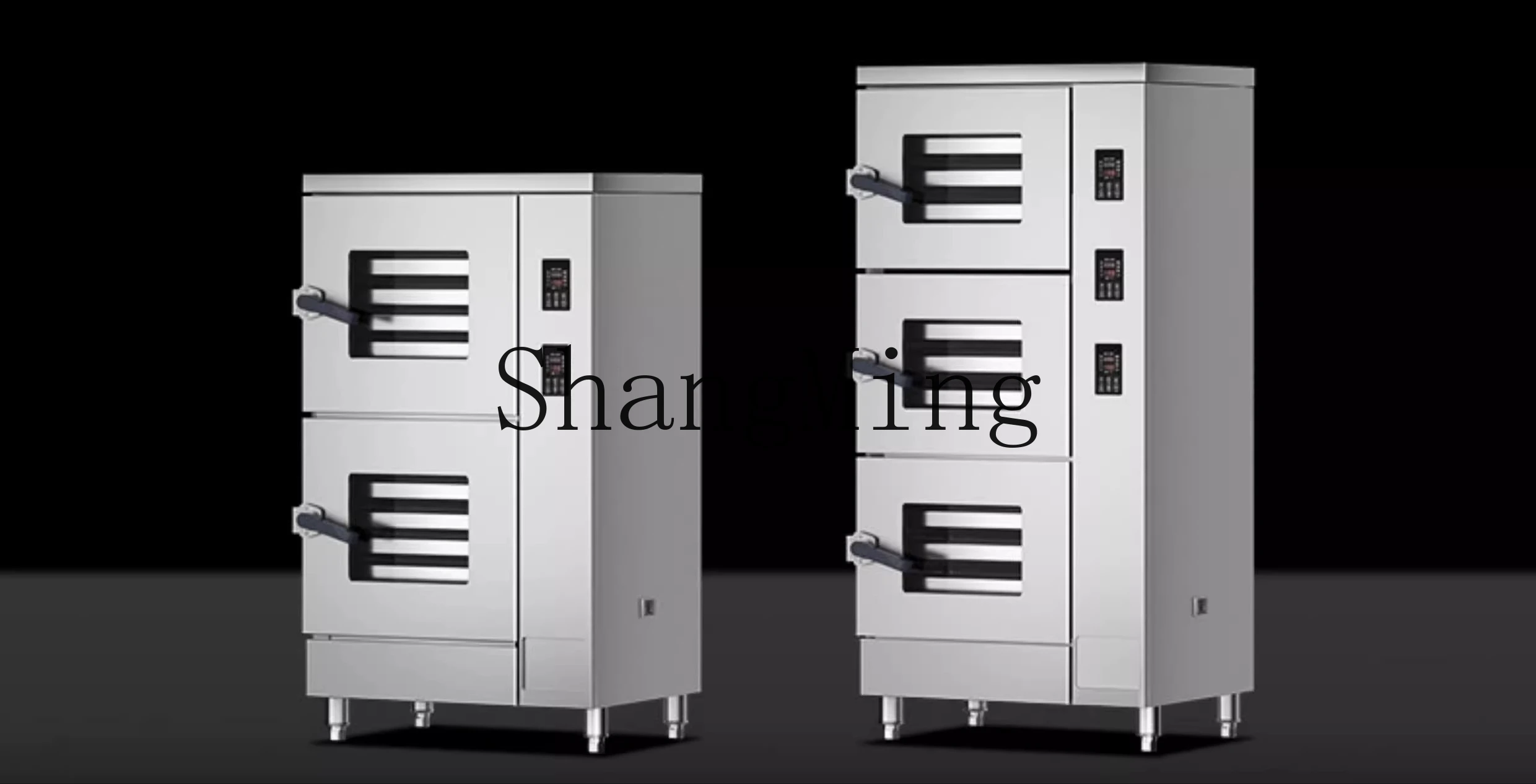 ZYY-vaporizador comercial de tres puertas para mariscos, cantina, calefacción eléctrica, vaporizador inteligente pequeño