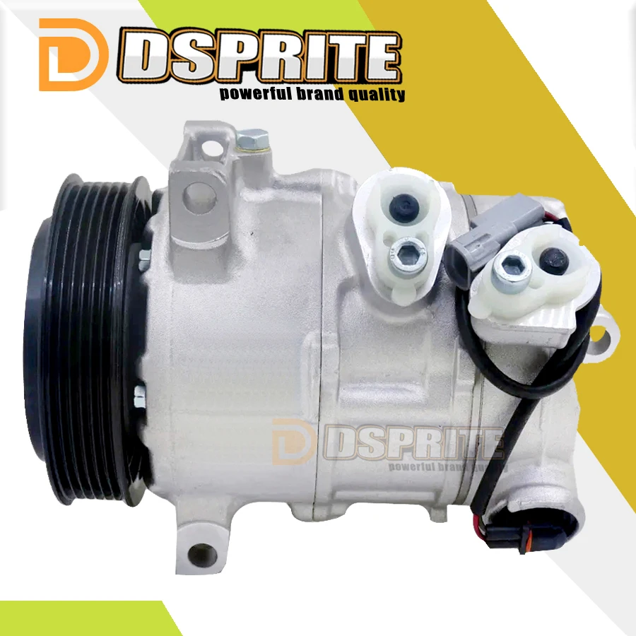 

For Dodge Caliber AC Compressor For Jeep Compass Patriot 6SEU16C 55111610AB 55111610AC RL111610AB 5058900AB 5058900AC 68066970AA