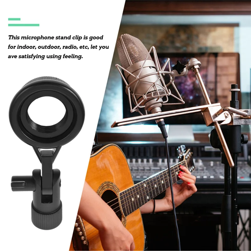 Microphone Shock Mount Bracket Mic Clip Metal Use Flexible Simple Angle Adjustment Suitable