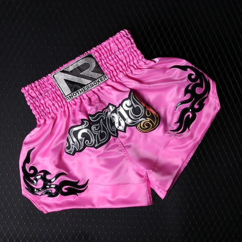 Men Boxing Shorts Bjj Kickboxing Muay Thai Kids Boxer Shorts for Boy MMA Girl Fight Grappling Trousers women Boxing Pant Short