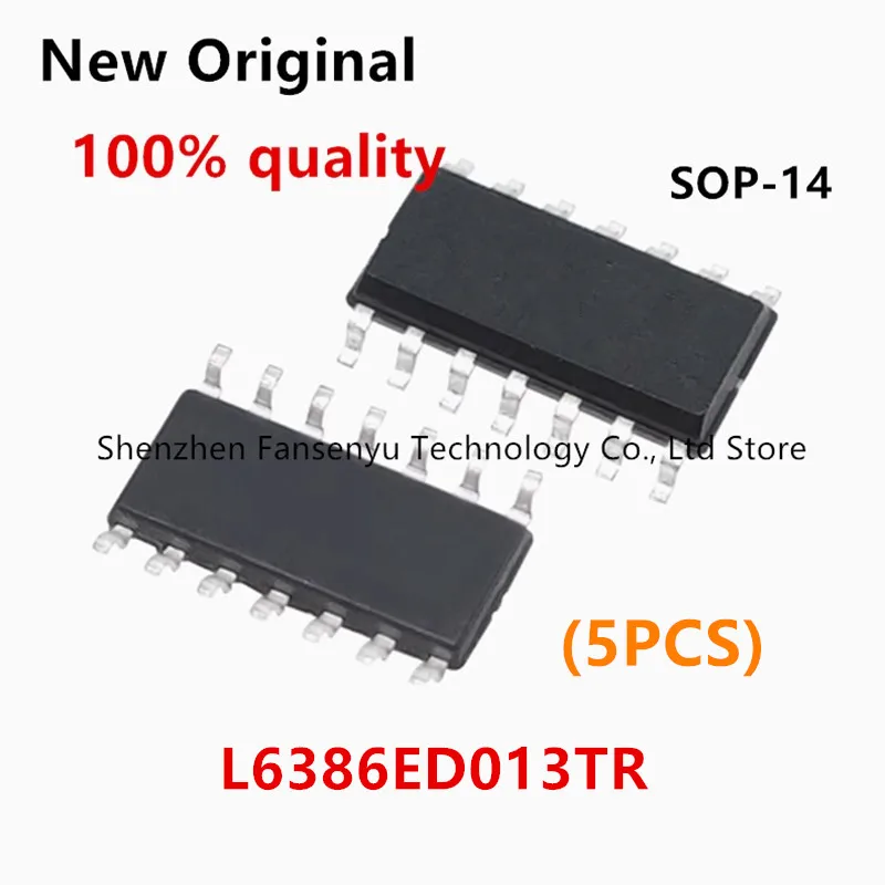

5PCS/LOT L6386ED SOP-14 L6386E SOP14 L6386 SOP L6386ED013TR L6386D new original In Stock