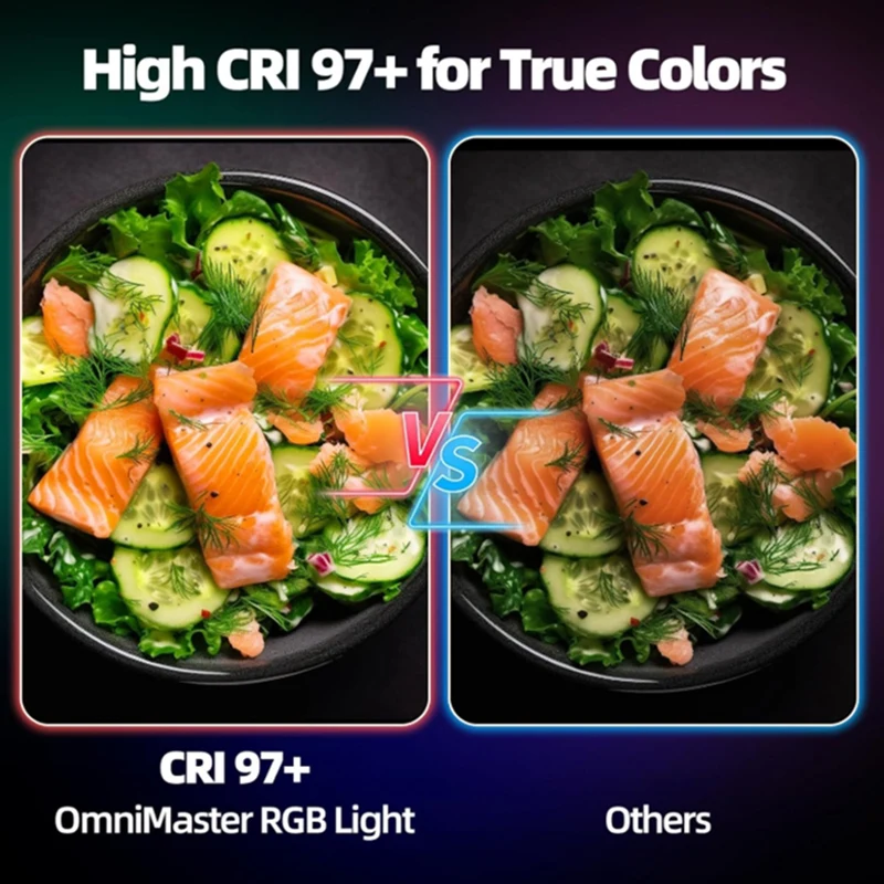 108 LED-RGB-Kameralicht, Vollfarbenausgang, Videolicht-Set, dimmbar, 2500 K–9000 K, zweifarbige Flächenleuchte, CRI 95+, wiederaufladbar