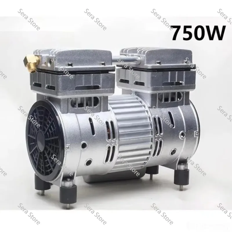 1600W 220V 140L/min 0.7mpa Silent Oil-free Engine Pump Air Compressor Accessories Pumping Copper Wire Head Pump Head